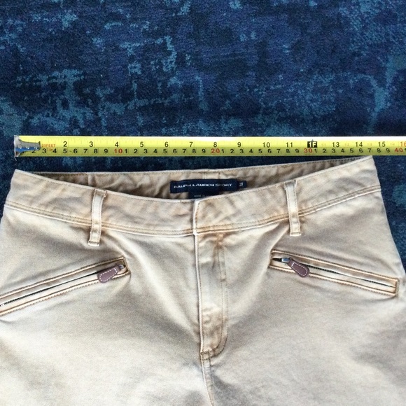 Ralph Lauren Sport Jodhpurs Riding Pants Size 29 Beige Equestrian - Picture 13 of 16